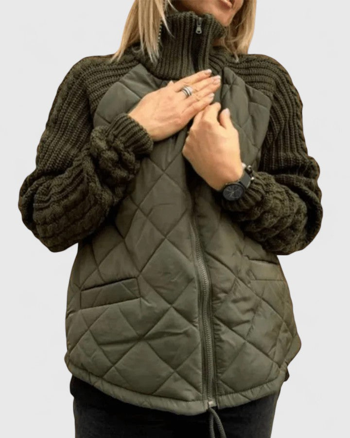 SOPHIA – COZY QUILTED CARDIGAN
