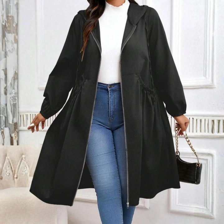 Vilde | Modern Jacket with Hood and Zipper
