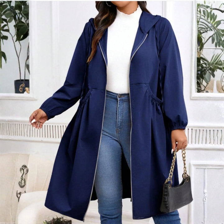 Vilde | Modern Jacket with Hood and Zipper