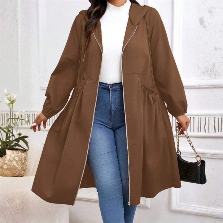 Vilde | Modern Jacket with Hood and Zipper