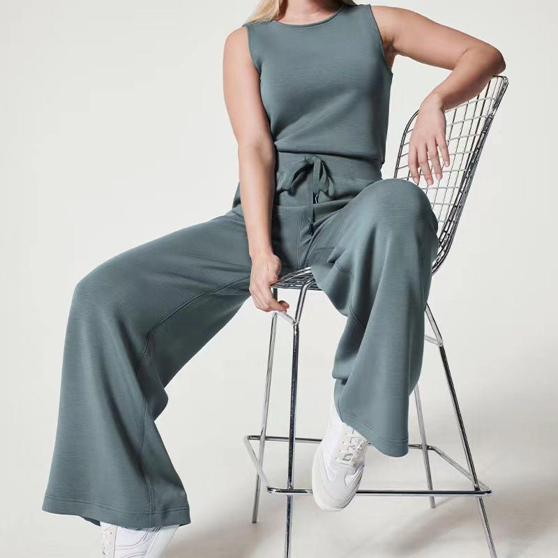Clara | Jumpsuit with Adjustable Straps and Wide Legs