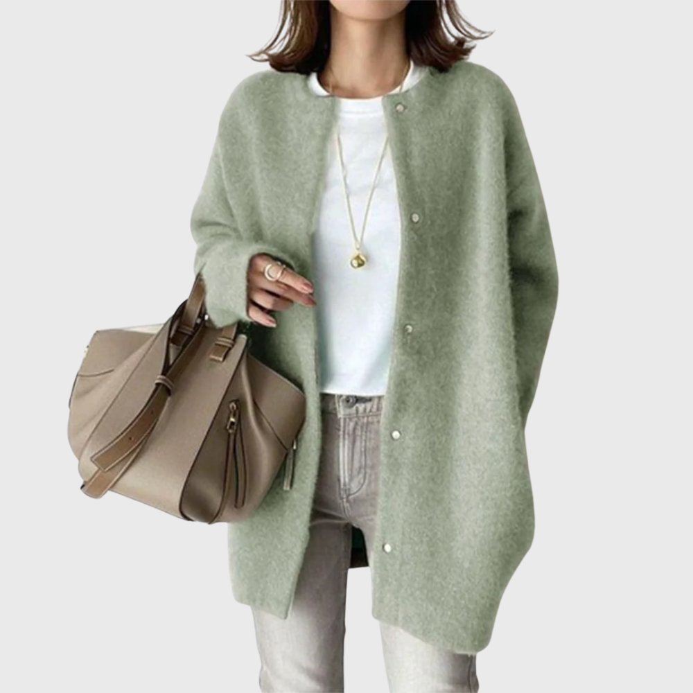 Wanda | Longline Open-Front Cardigan