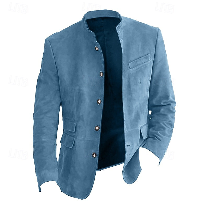 Vincent | Soft Stand-Up Collar Jacket