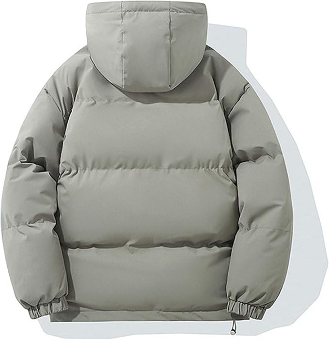 | Quilted Hooded Parka for Cool Weather
