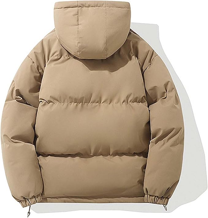 | Quilted Hooded Parka for Cool Weather
