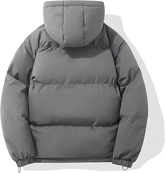 | Quilted Hooded Parka for Cool Weather