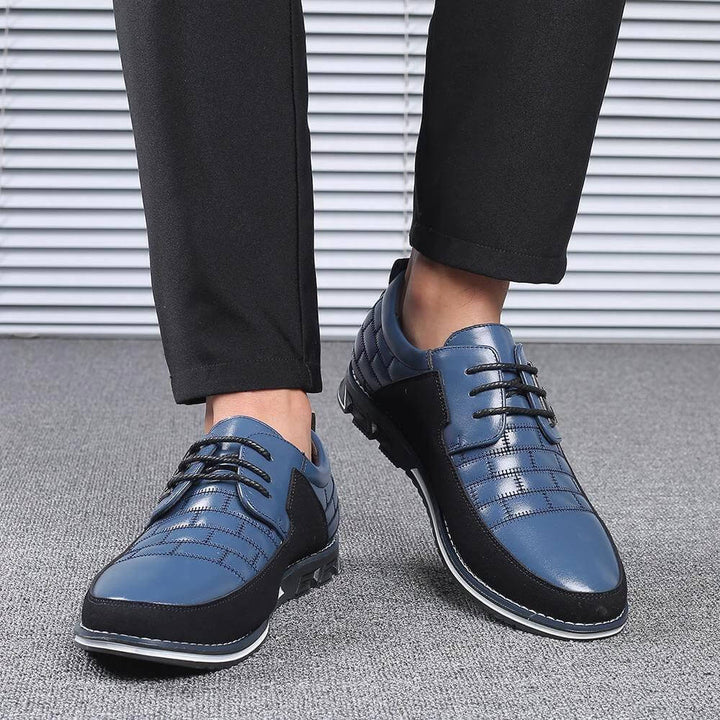 Hybrid Faux Leather Dress Shoes