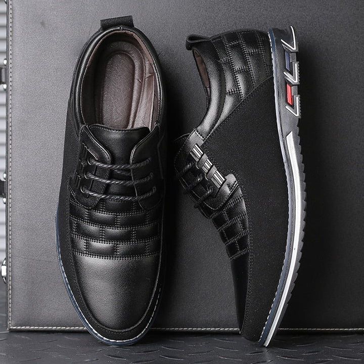 Hybrid Faux Leather Dress Shoes