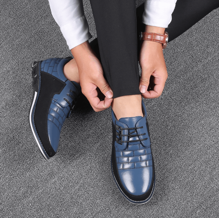 Hybrid Faux Leather Dress Shoes