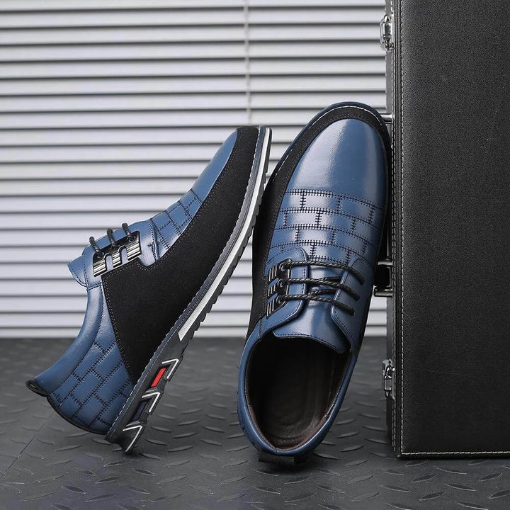 Hybrid Faux Leather Dress Shoes