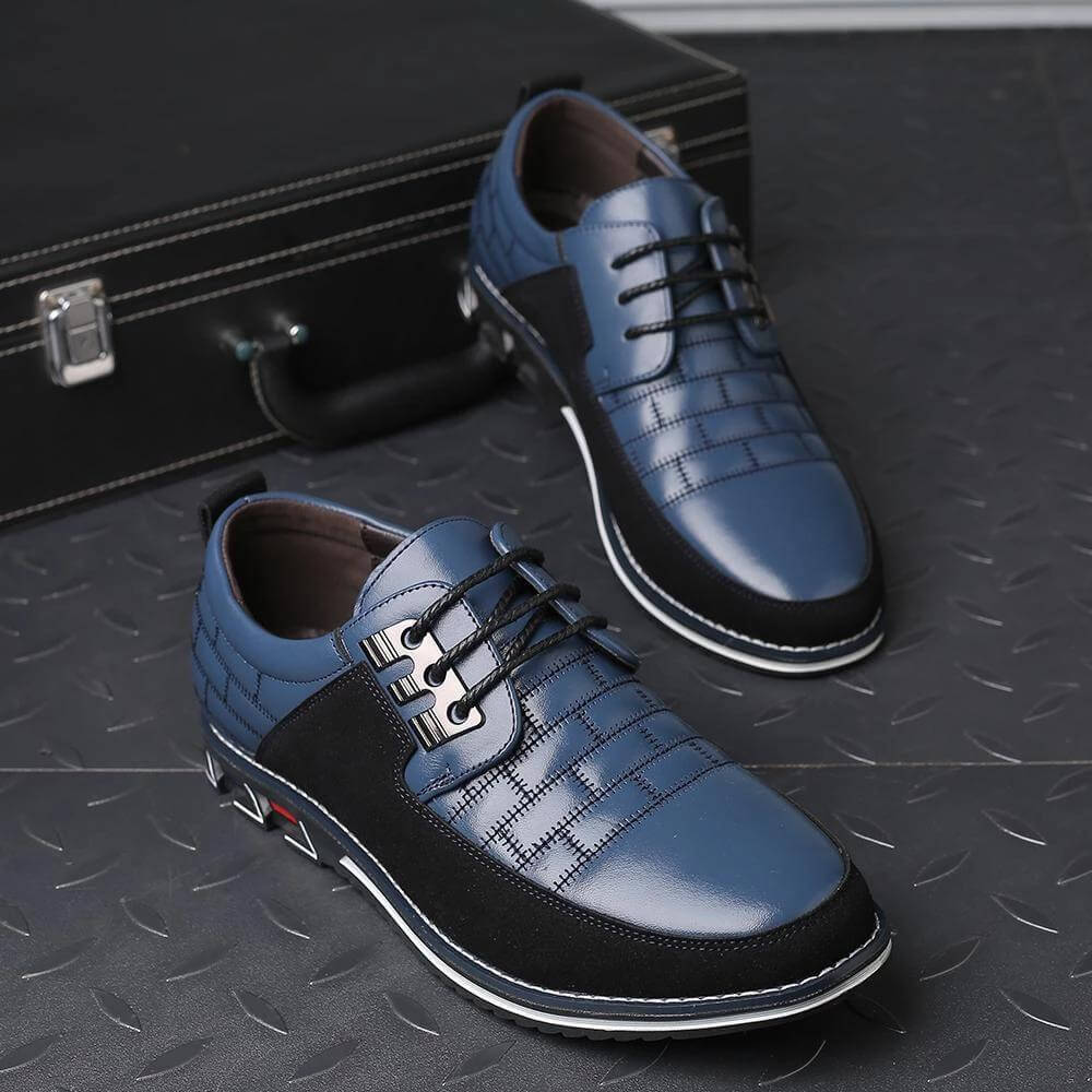 Hybrid Faux Leather Dress Shoes
