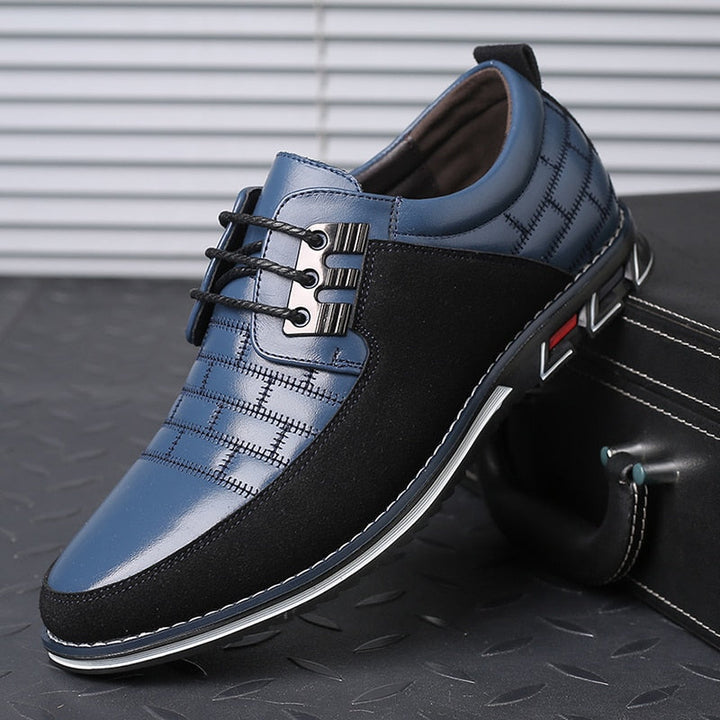 Hybrid Faux Leather Dress Shoes