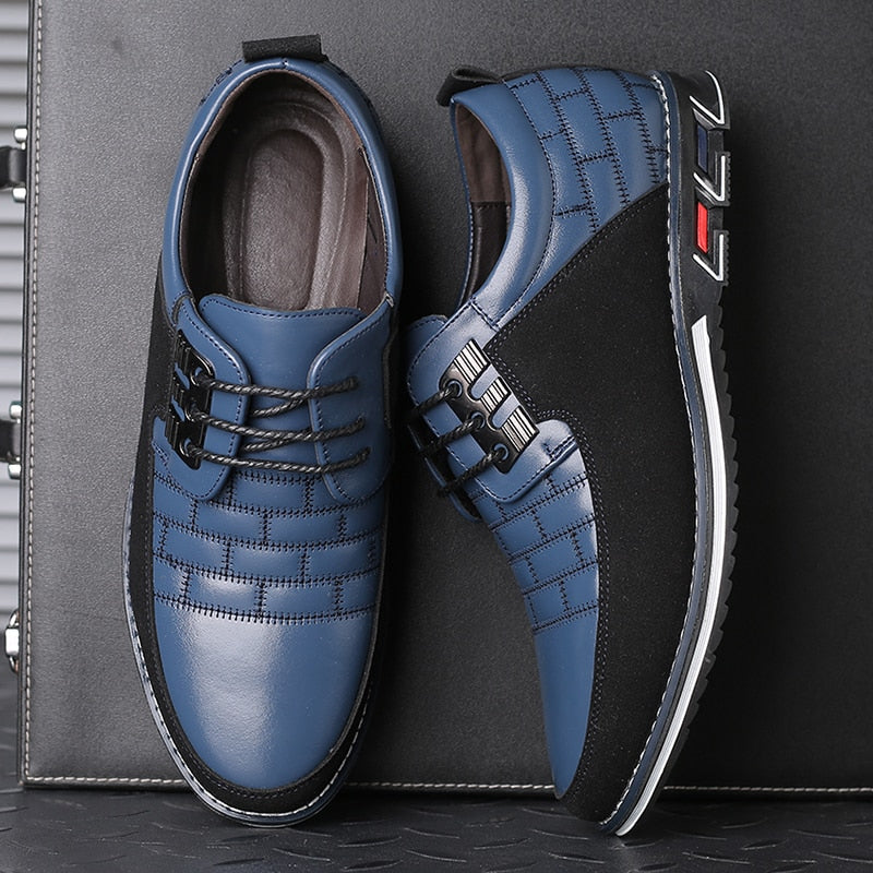 Hybrid Faux Leather Dress Shoes