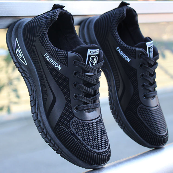 | All-Weather Athletic Sneakers with Flame Detail