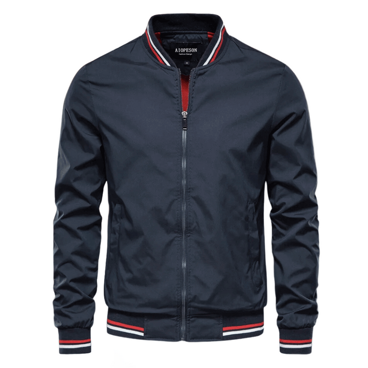 | Lightweight Water-Repellent Bomber Jacket
