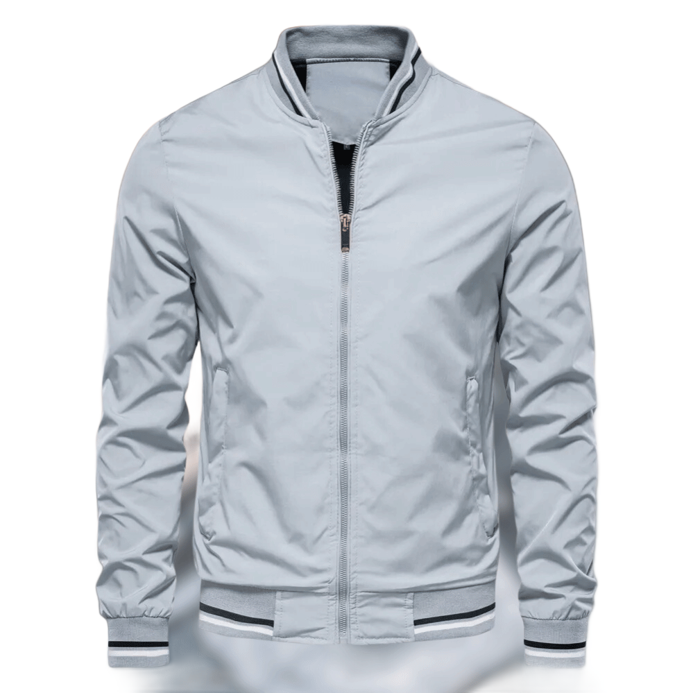 | Lightweight Water-Repellent Bomber Jacket