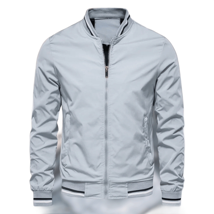 | Lightweight Water-Repellent Bomber Jacket