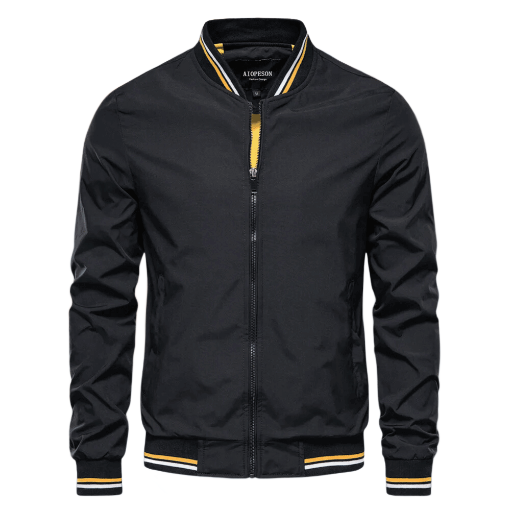 | Lightweight Water-Repellent Bomber Jacket