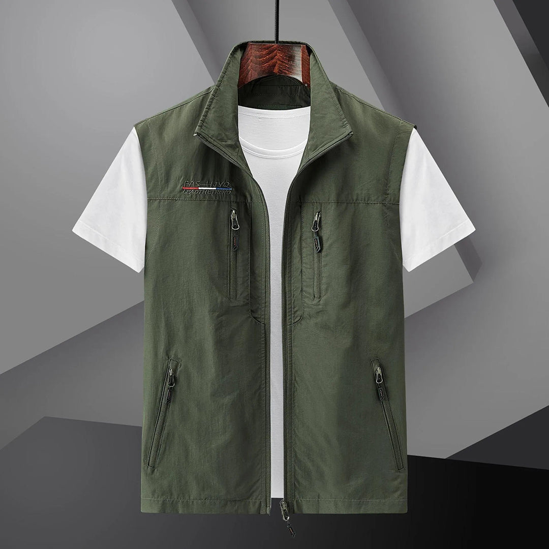 Men's Lightweight Multi-Pocket Outdoor Vest
