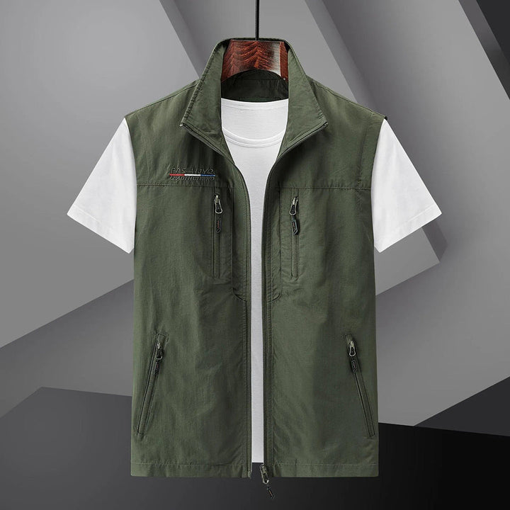 Men's Lightweight Multi-Pocket Outdoor Vest