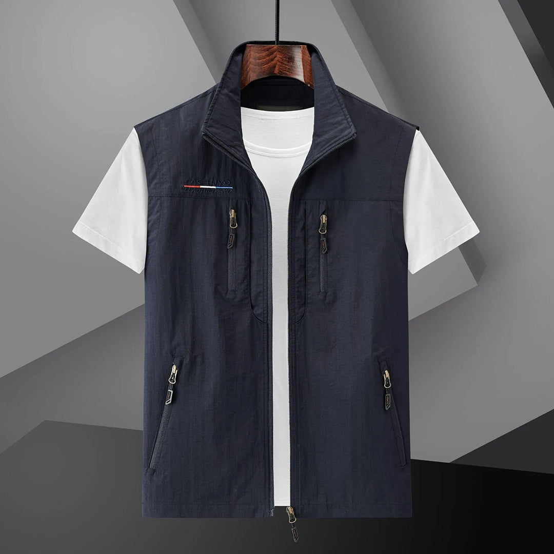 Men's Lightweight Multi-Pocket Outdoor Vest