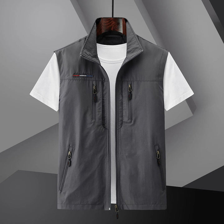 Men's Lightweight Multi-Pocket Outdoor Vest