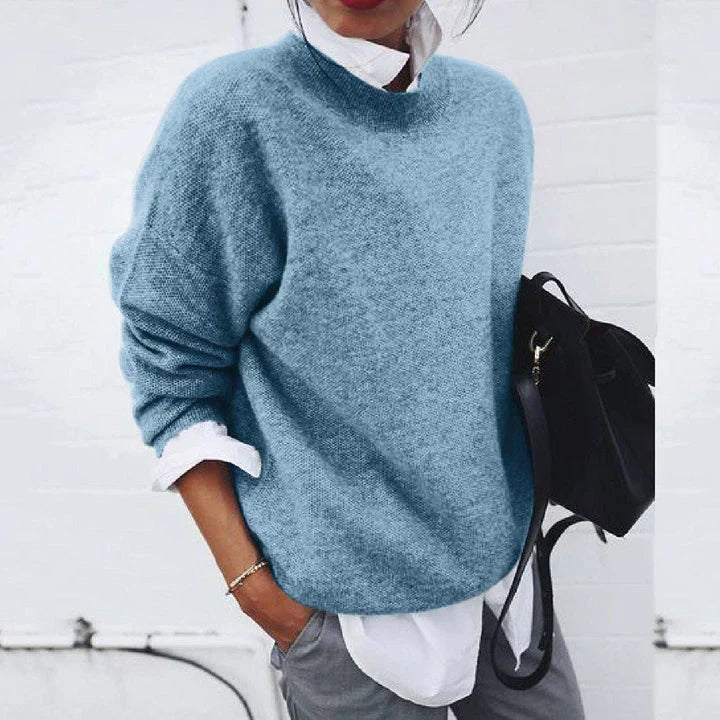 | Women's Cozy Essential Knitted Sweater