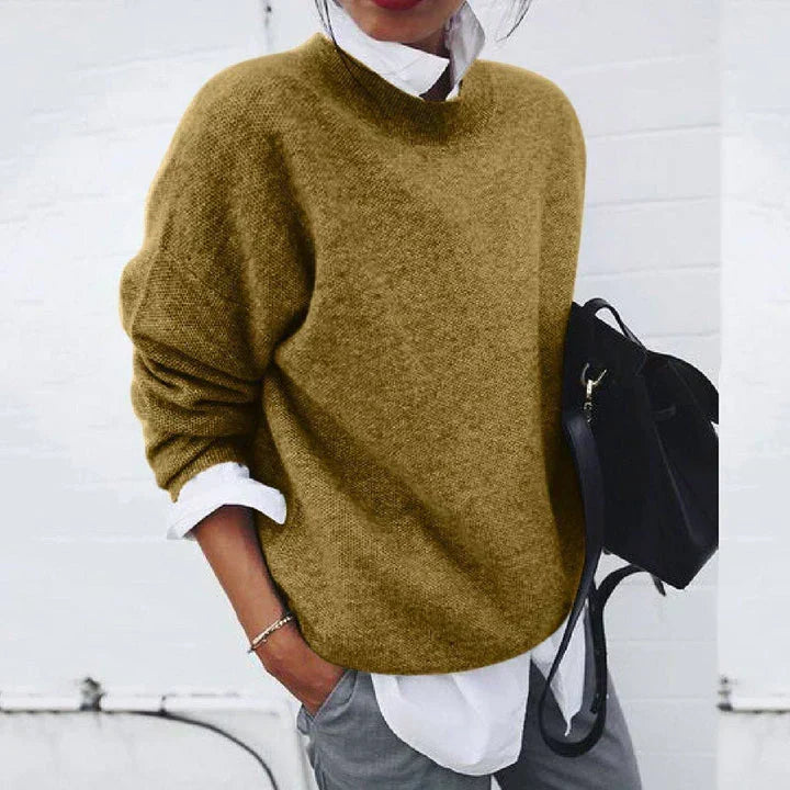 | Women's Cozy Essential Knitted Sweater