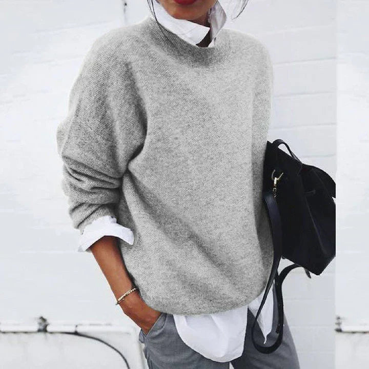 | Women's Cozy Essential Knitted Sweater