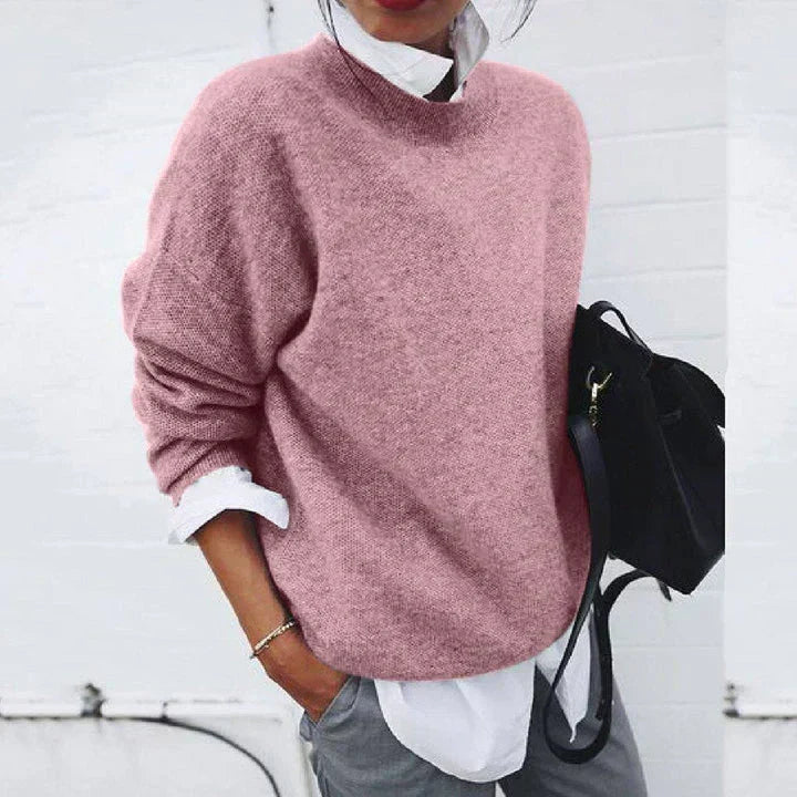 | Women's Cozy Essential Knitted Sweater