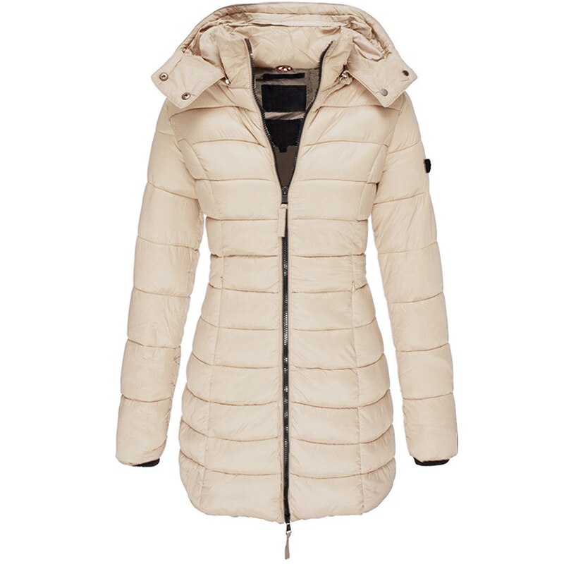 | Insulated Padded Winter Jacket with Hood