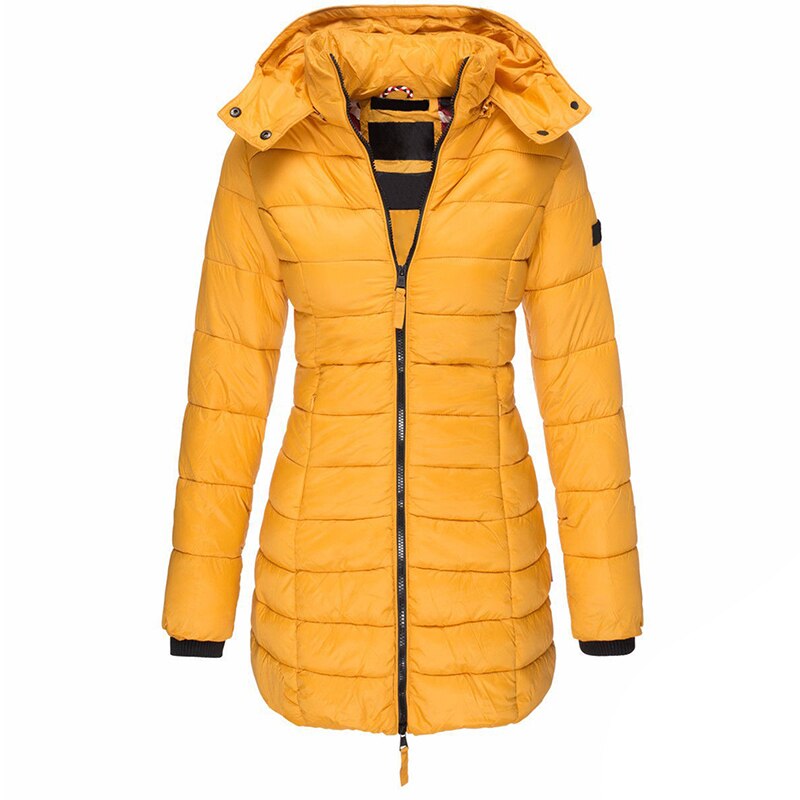| Insulated Padded Winter Jacket with Hood