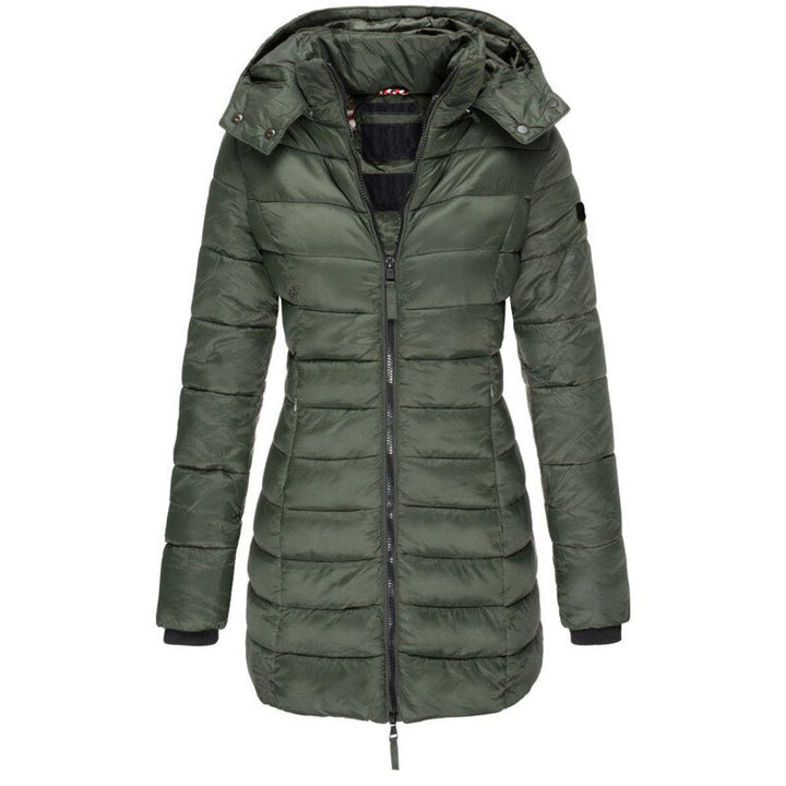 | Insulated Padded Winter Jacket with Hood