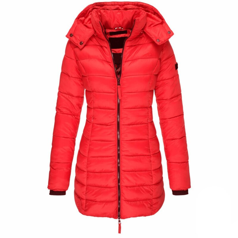 | Insulated Padded Winter Jacket with Hood