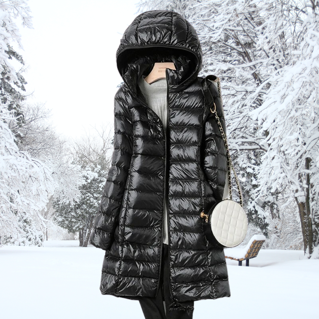 | Women's Lightweight Down Parka with Hood