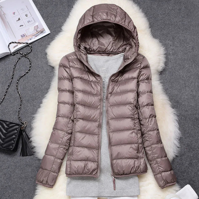 | Lightweight Padded Down Jacket for Women