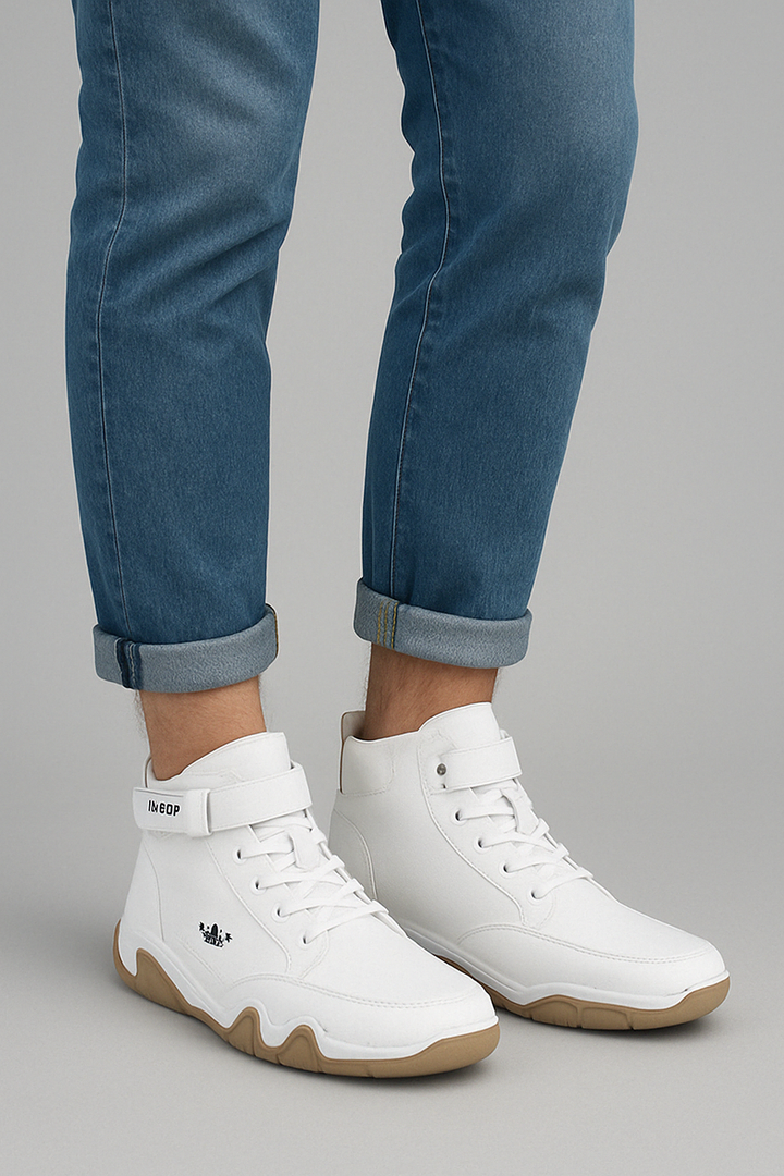 Unisex Natural Feel Boots with Laces