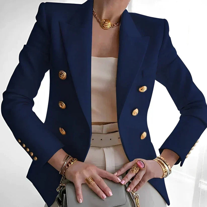 Classic Double-Breasted Blazer
