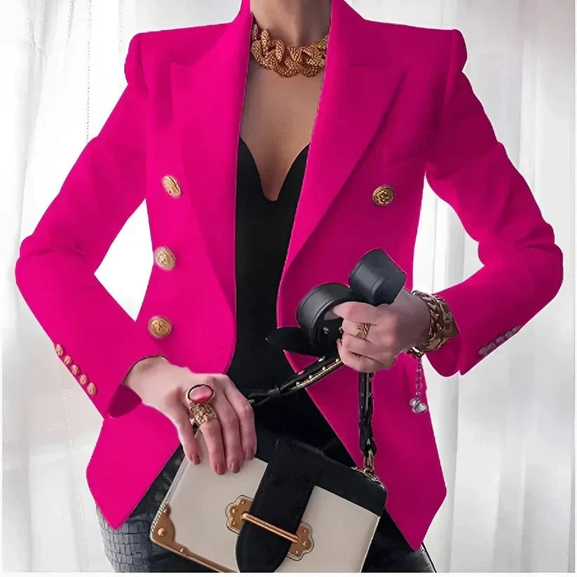 Classic Double-Breasted Blazer