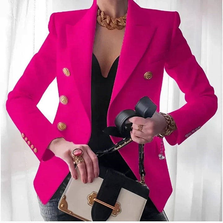 Classic Double-Breasted Blazer