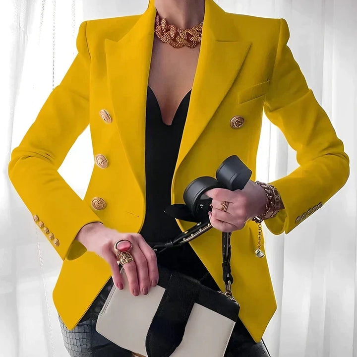 Classic Double-Breasted Blazer