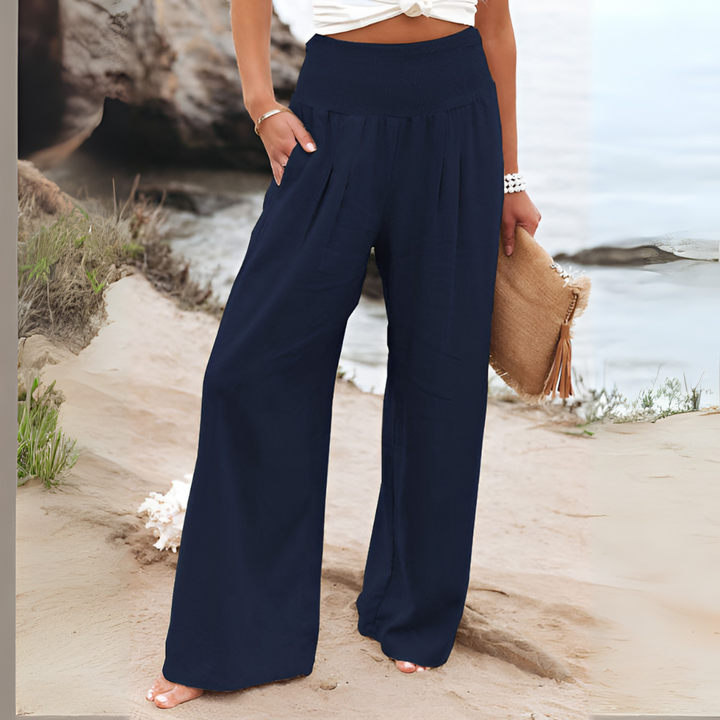 | Airy High Waist Wide Leg Pants