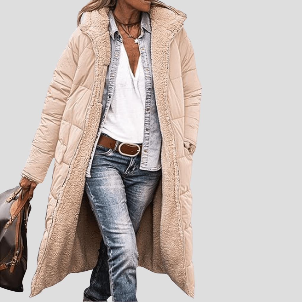 Cozy Reversible Long Puffer Jacket
