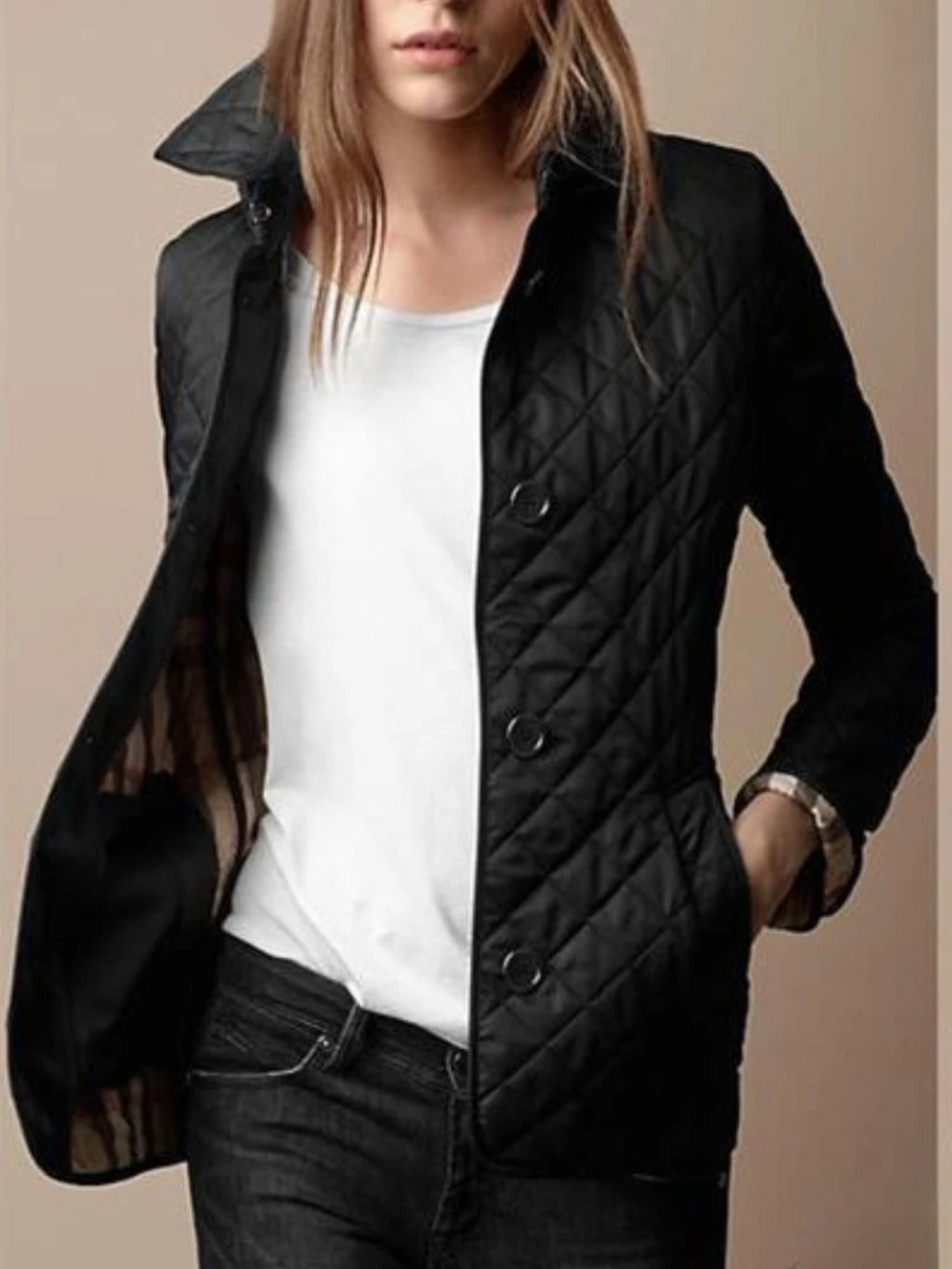 | Women's Padded Lightweight Daily Jacket