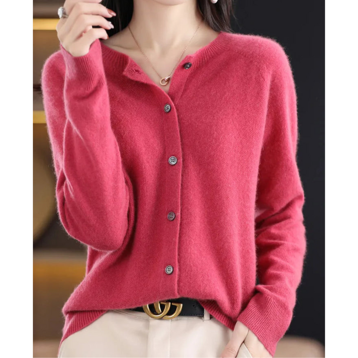 | Women's Soft Knit Button Cardigan