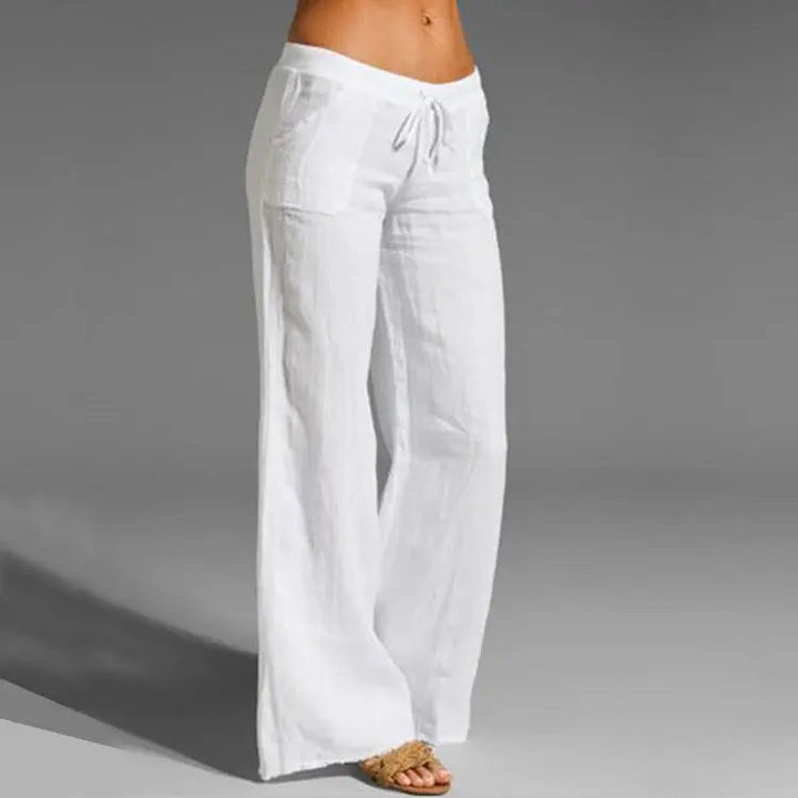 Women’s Breezy Linen Wide Leg Pants