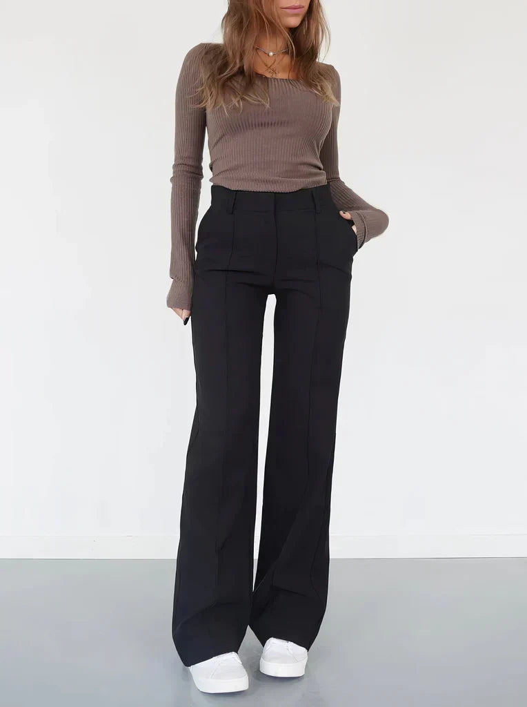 | Women's Elegant Wide Leg Trousers