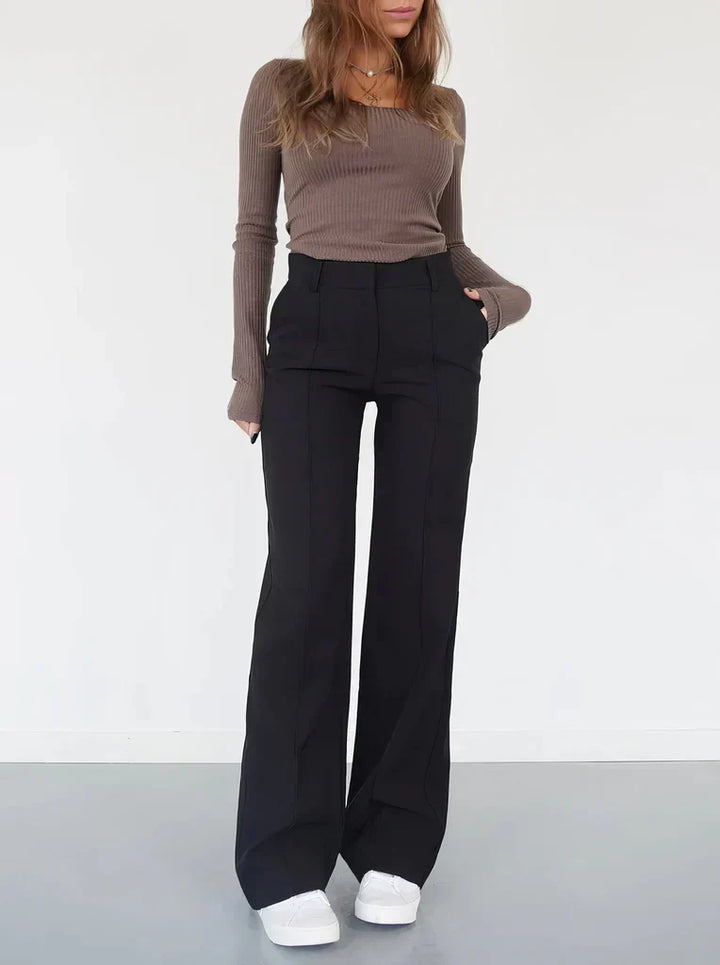 | Women's Elegant Wide Leg Trousers