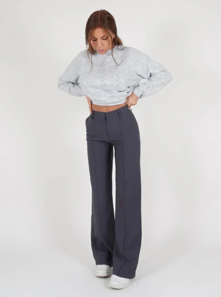 | Women's Elegant Wide Leg Trousers