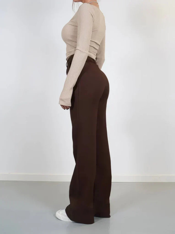 | Women's Elegant Wide Leg Trousers